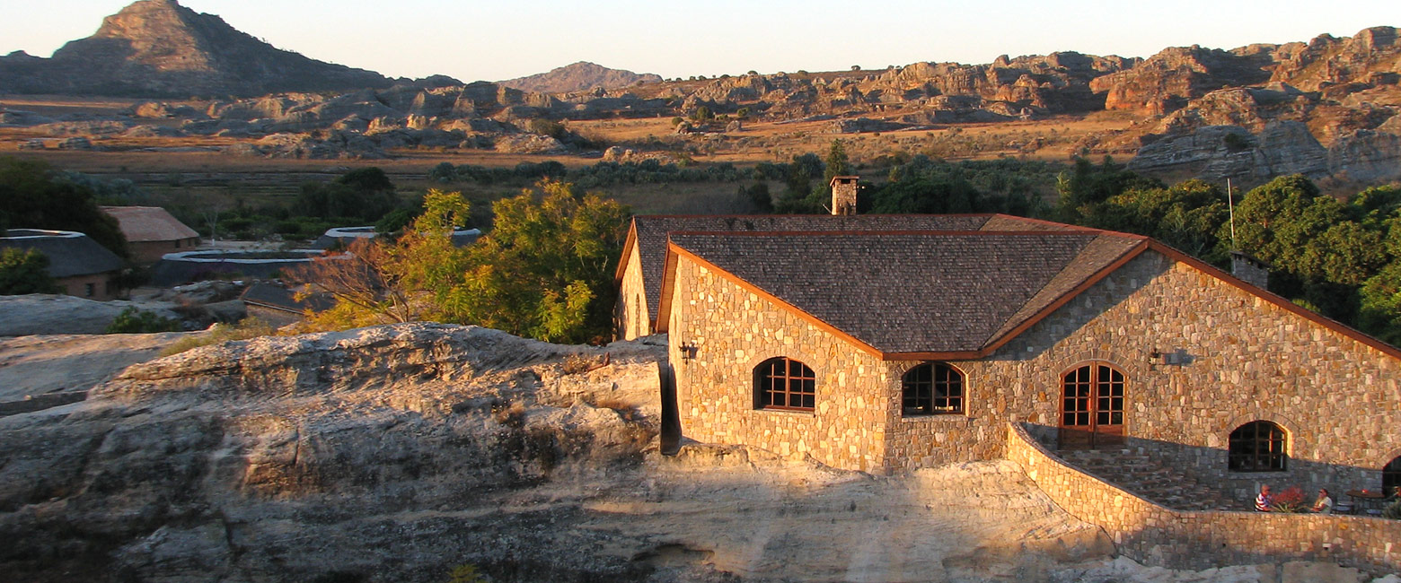 is an upmarket property in the Isalo area