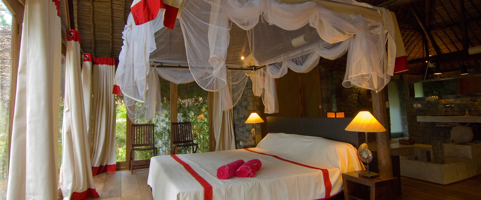 is a good quality resort on the island of Nosy Boraha