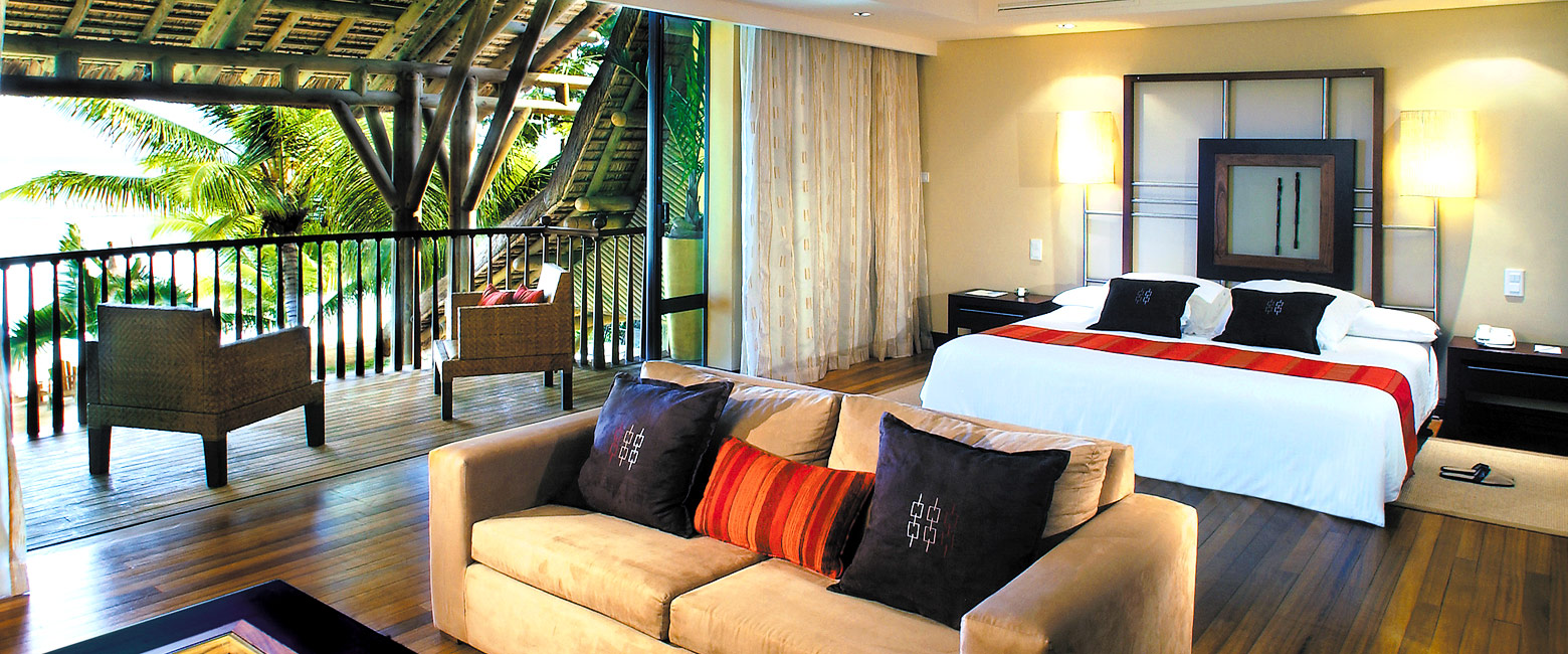 is an upmarket golf resort on the southwest of Mauritius 