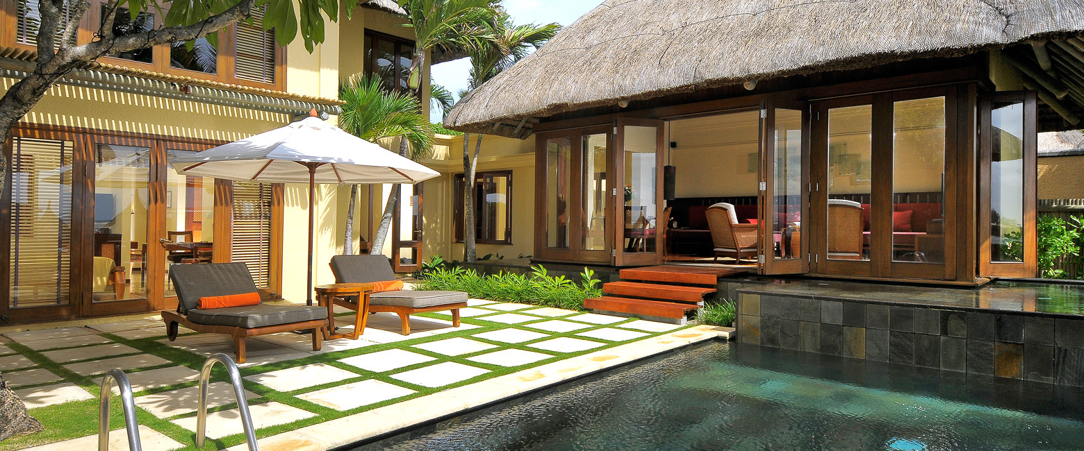 is an extremely large and relatively upmarket resort on the eastern side of Mauritius 