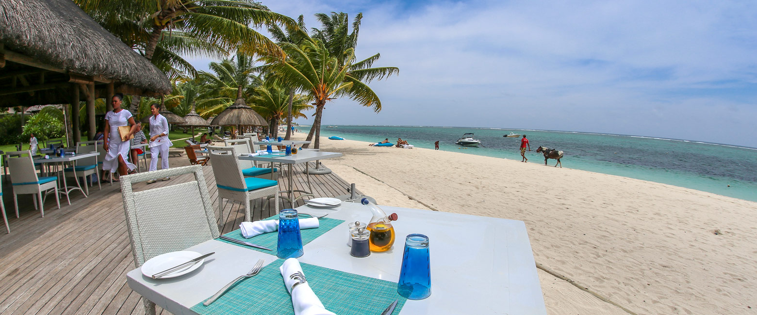 is a upmarket resort on the southwest of Mauritius