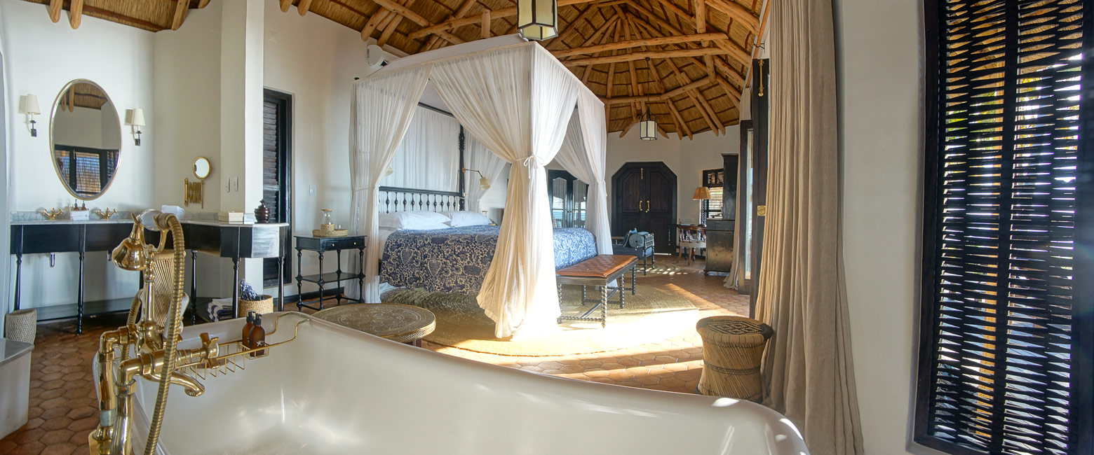 is a stylish and upmarket property in southeast Mozambique