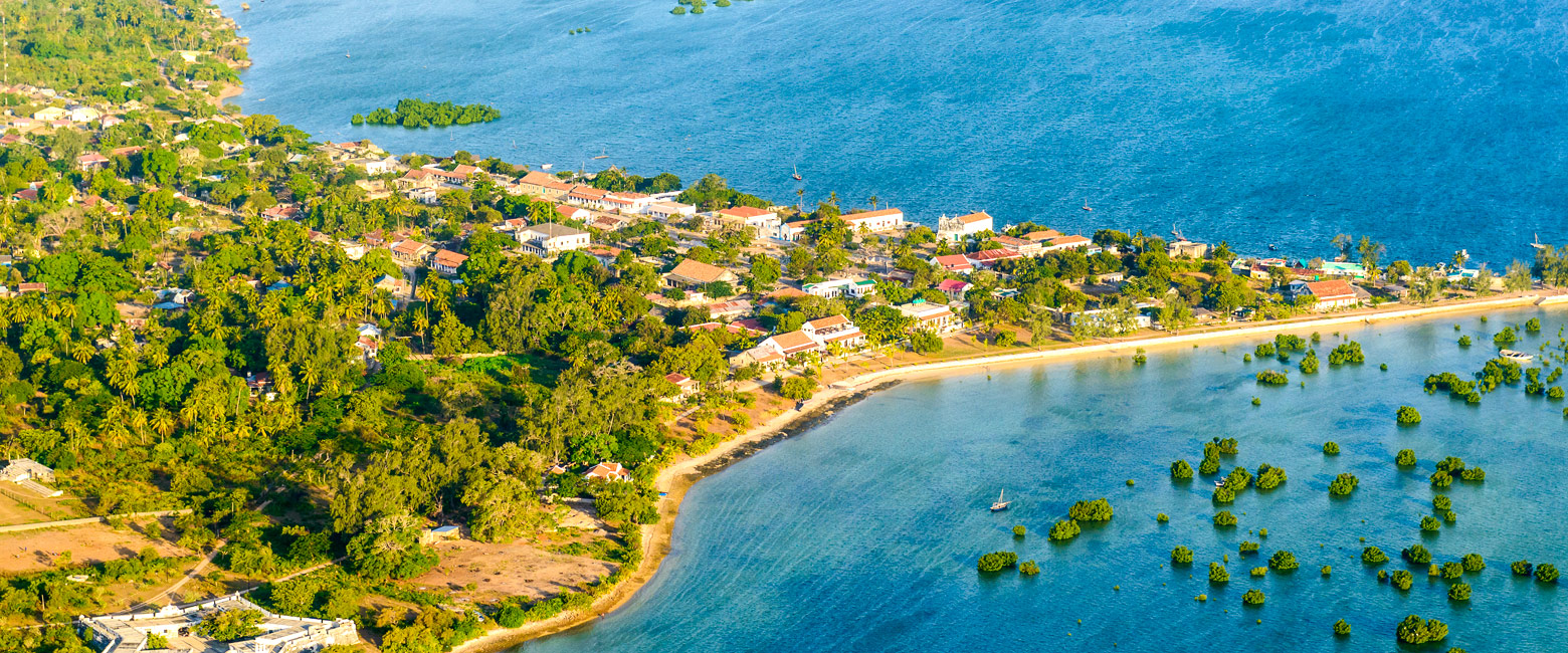 is a fabulous tropical coast in northern Mozambique 