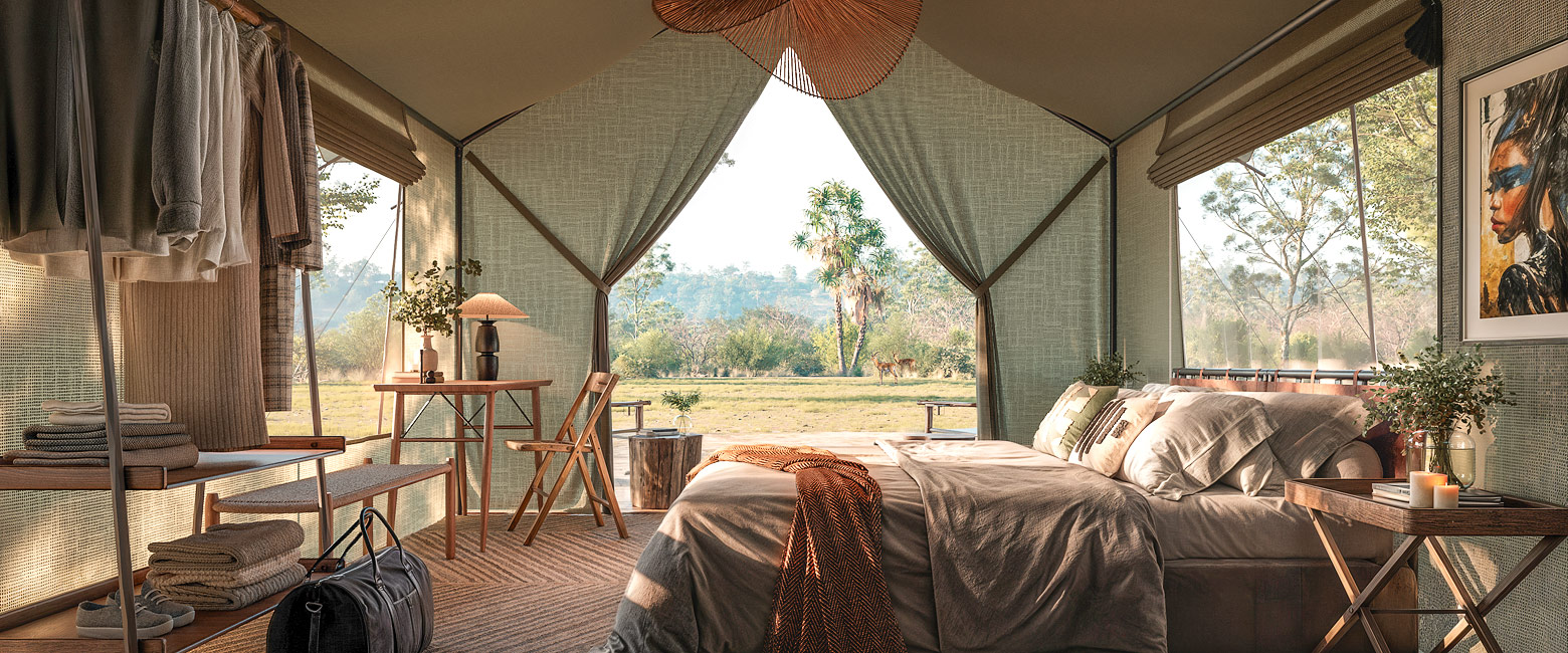Front-row views of the Chicari Pan in the Gorongosa National Park