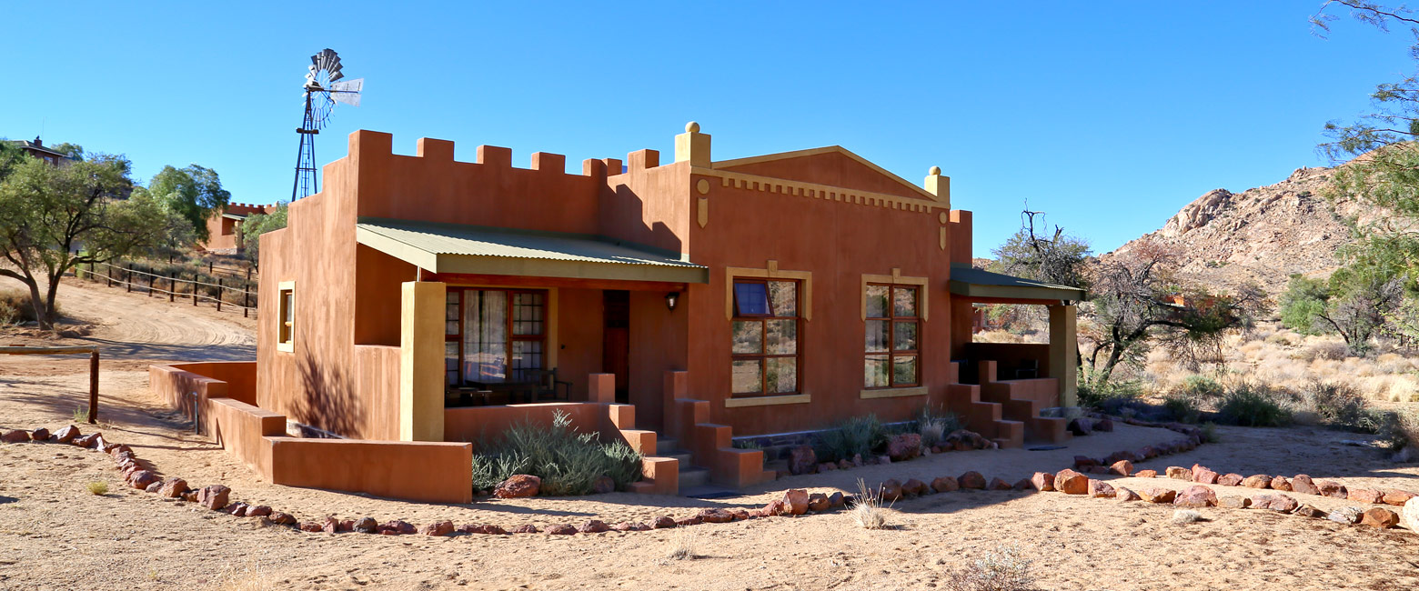 a small roadside town on the road to Luderitz