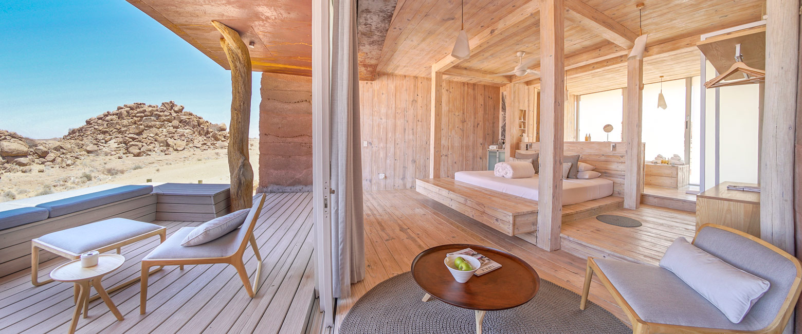 is a designer property in the Brandberg area 