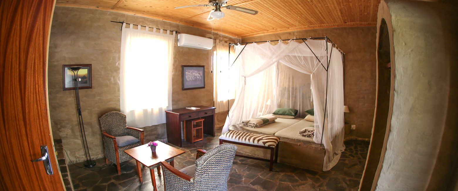 is a modest lodge in the Damaraland area 