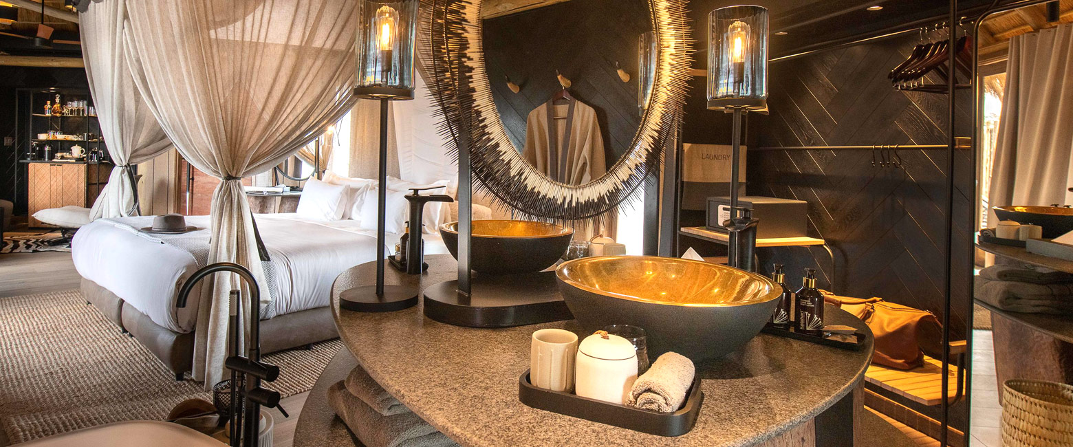 is an intimate outpost in the Etosha area