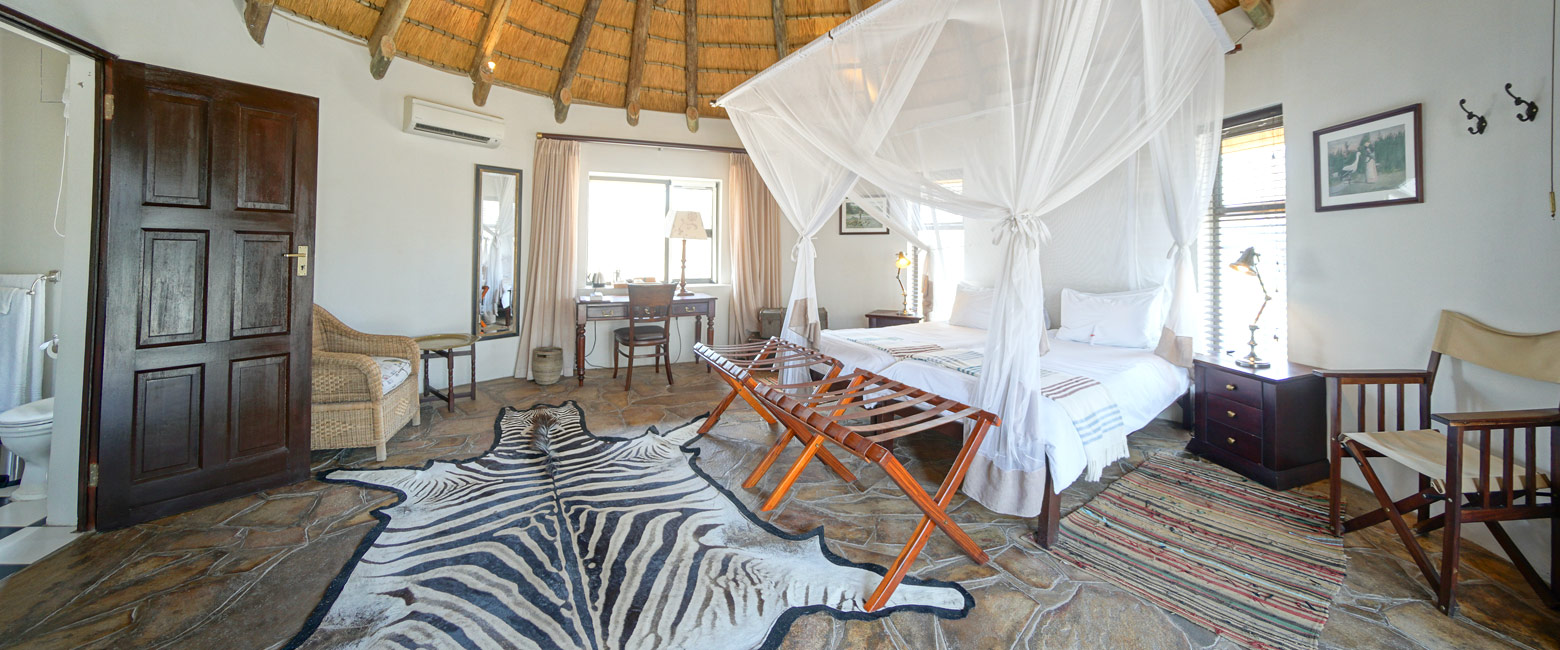 is a pleasant lower-cost option to the east of Etosha 