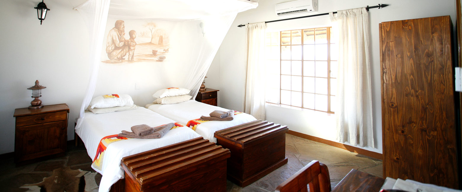 is a large but pleasant lodge in the Fish River Canyon area 