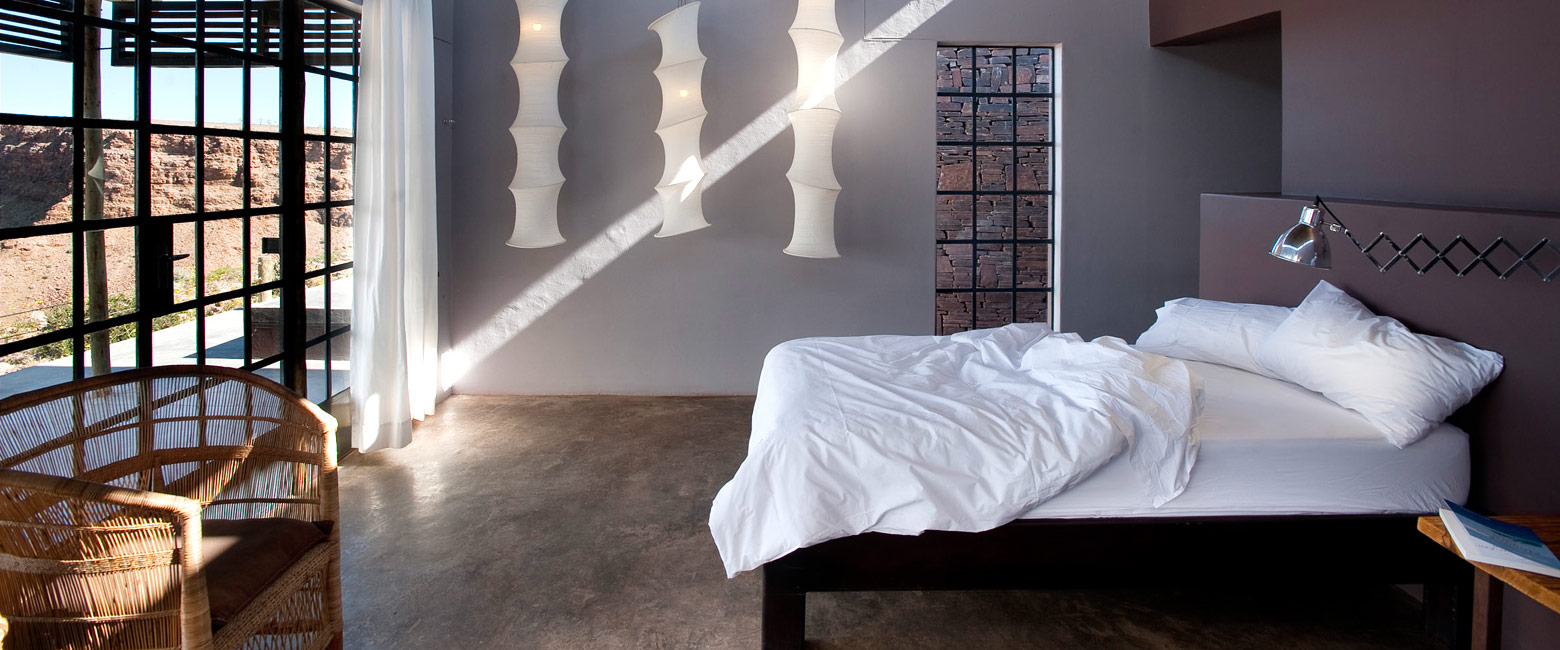 is a stylish modern facility in the south of Namibia