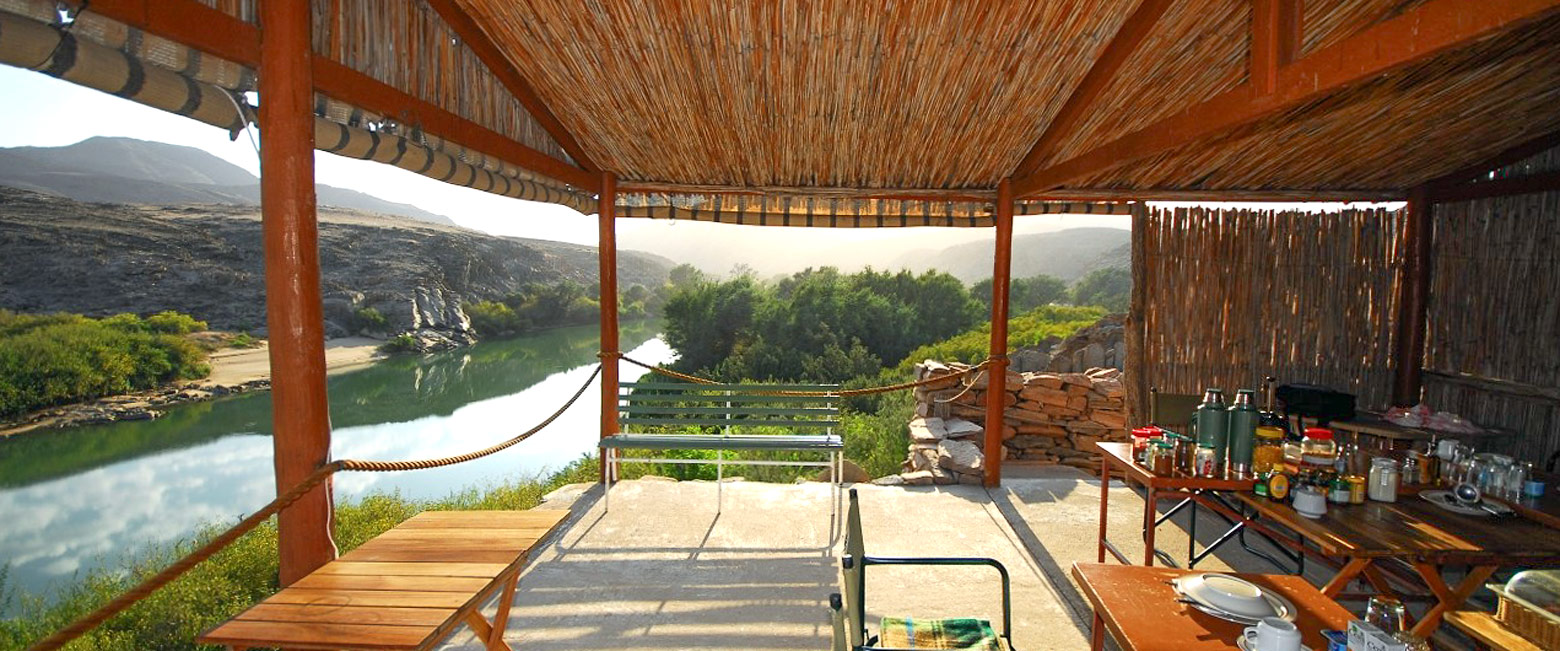 is a simple but expensive outpost in the Kaokaland West area 