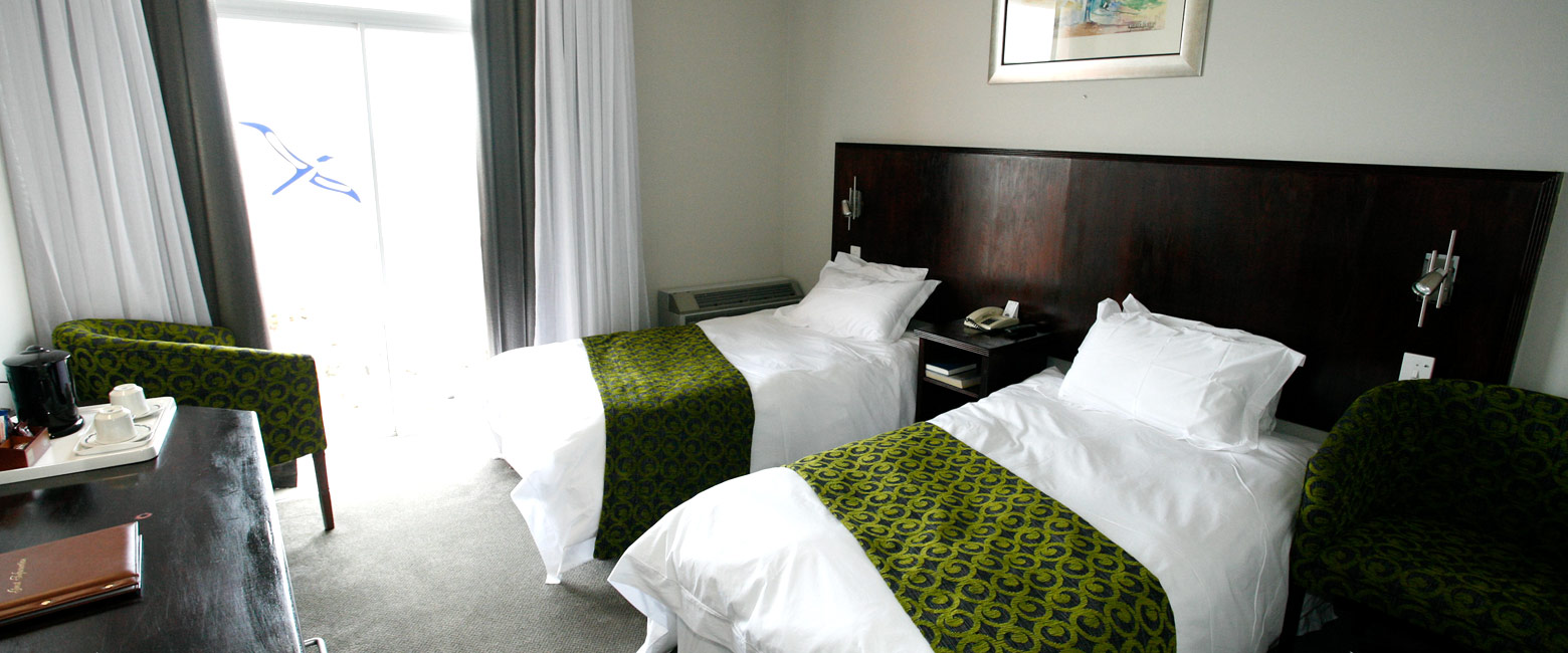is a modern four star facility in the town of Luderitz