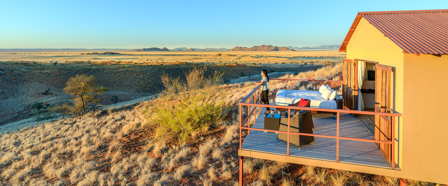 is a relatively intimate property in the North Namib area