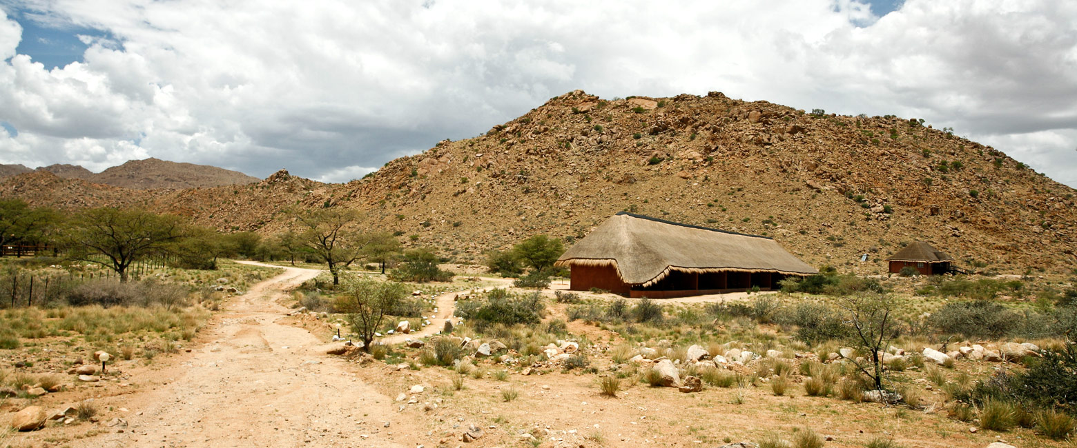 is a modest but homely rural property in the North Namib area of southwest Namibia