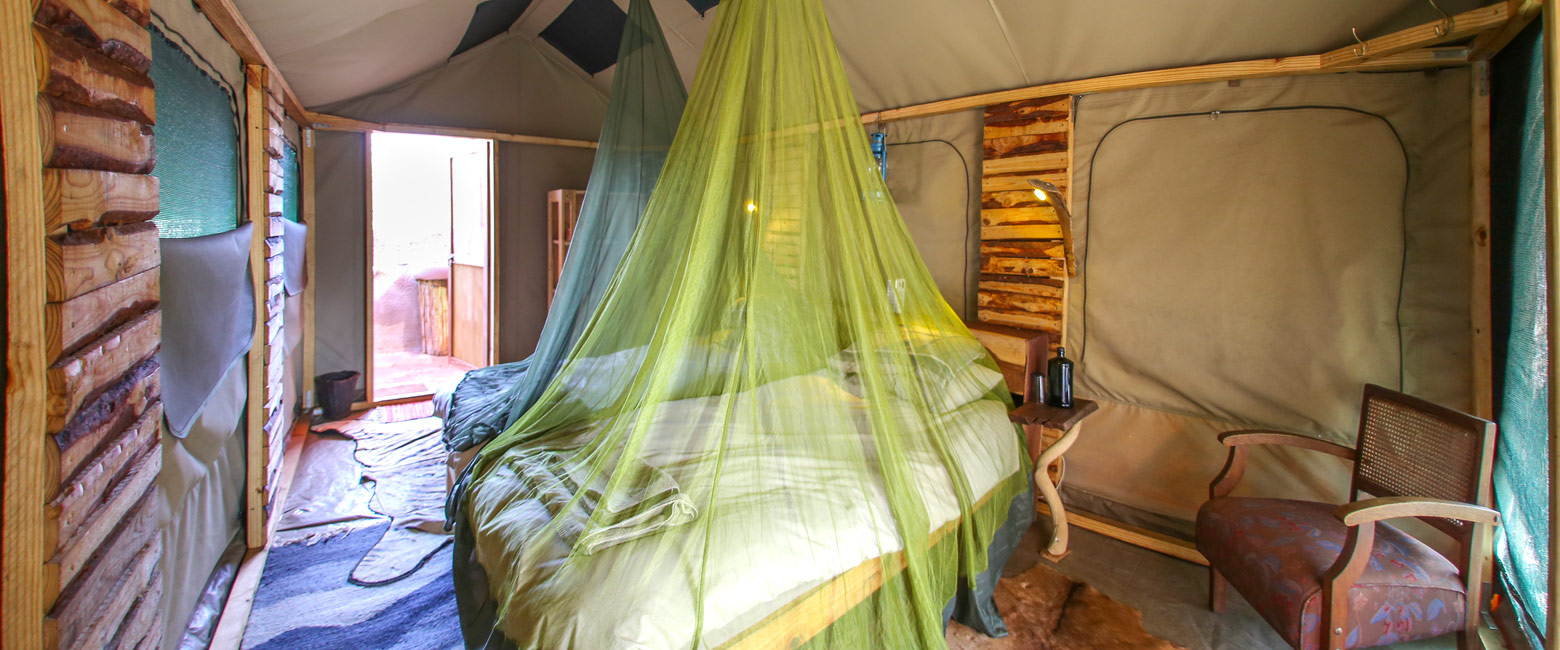 is an  authentic camp in the Otjiwarongo area 