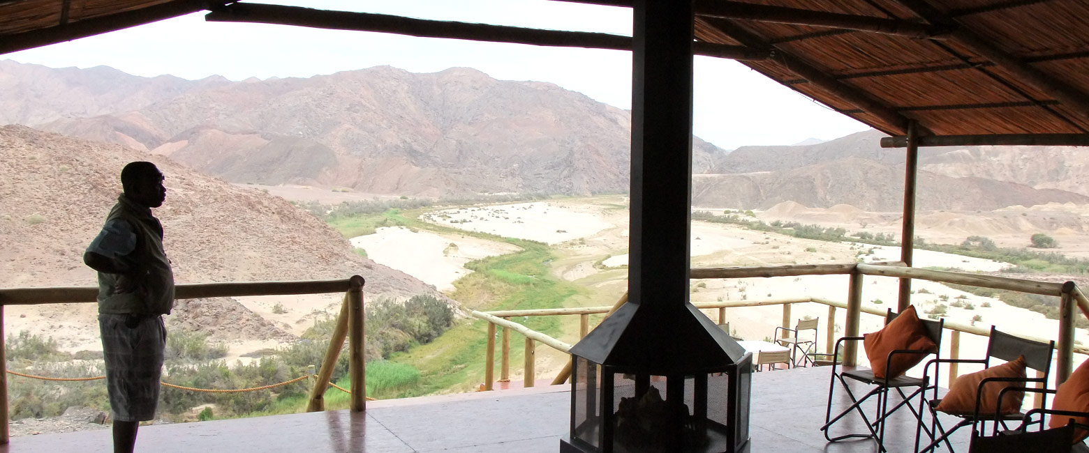 is a remarkably simple and pricey little place in the Skeleton Coast North area of northwest Namibia 
