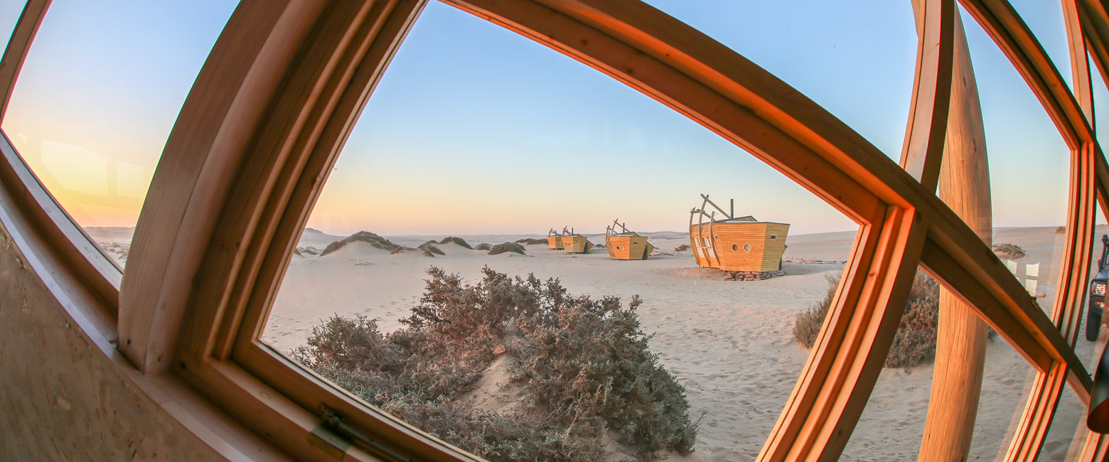 is an extremely remote outpost in the Skeleton Coast North area