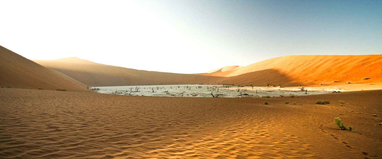 is home to the gigantic red sand dunes for which Namibia is renowned