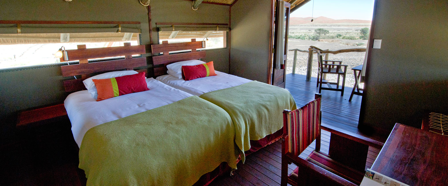is a superbly-located base in the Sossusvlei area