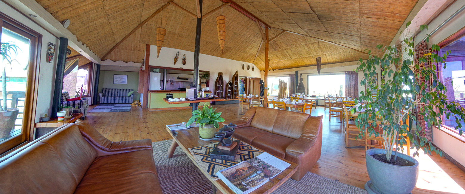 is a characterful lodge in the town of Swakopmund