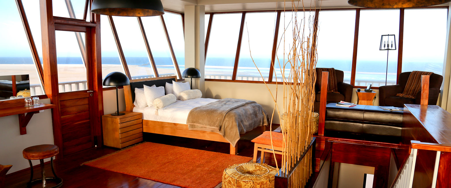 is a unique, quirky and upmarket facility in the Walvis Bay area of Namibia 