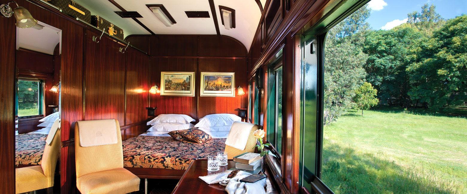 is a luxury train service from Walvis Bay to Pretoria