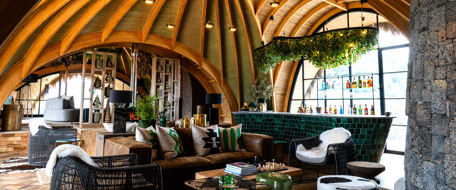 is a very high-end property in the Virunga Mountains area