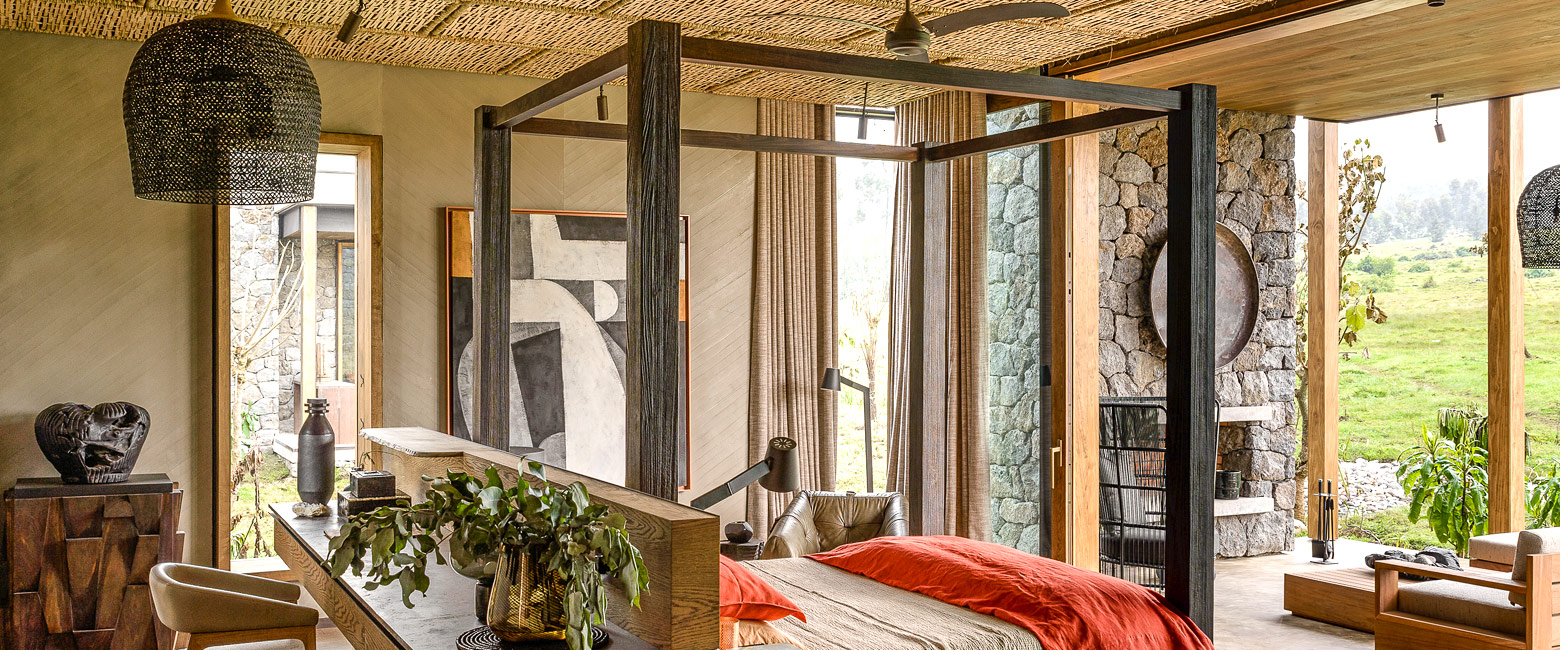 is an exclusive-use property in the Virunga Mountains area 