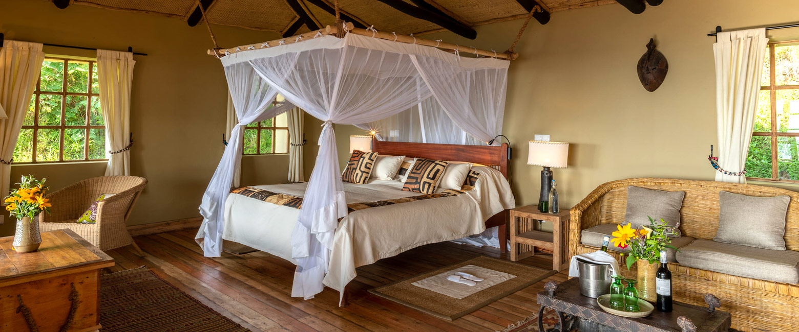 is a mid-range option in the Virunga Mountains area 