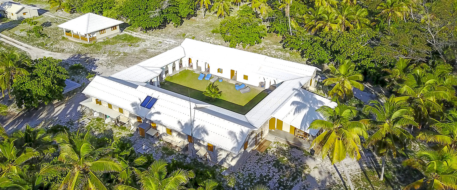 is an extremely remote lodge in the Seychelles 