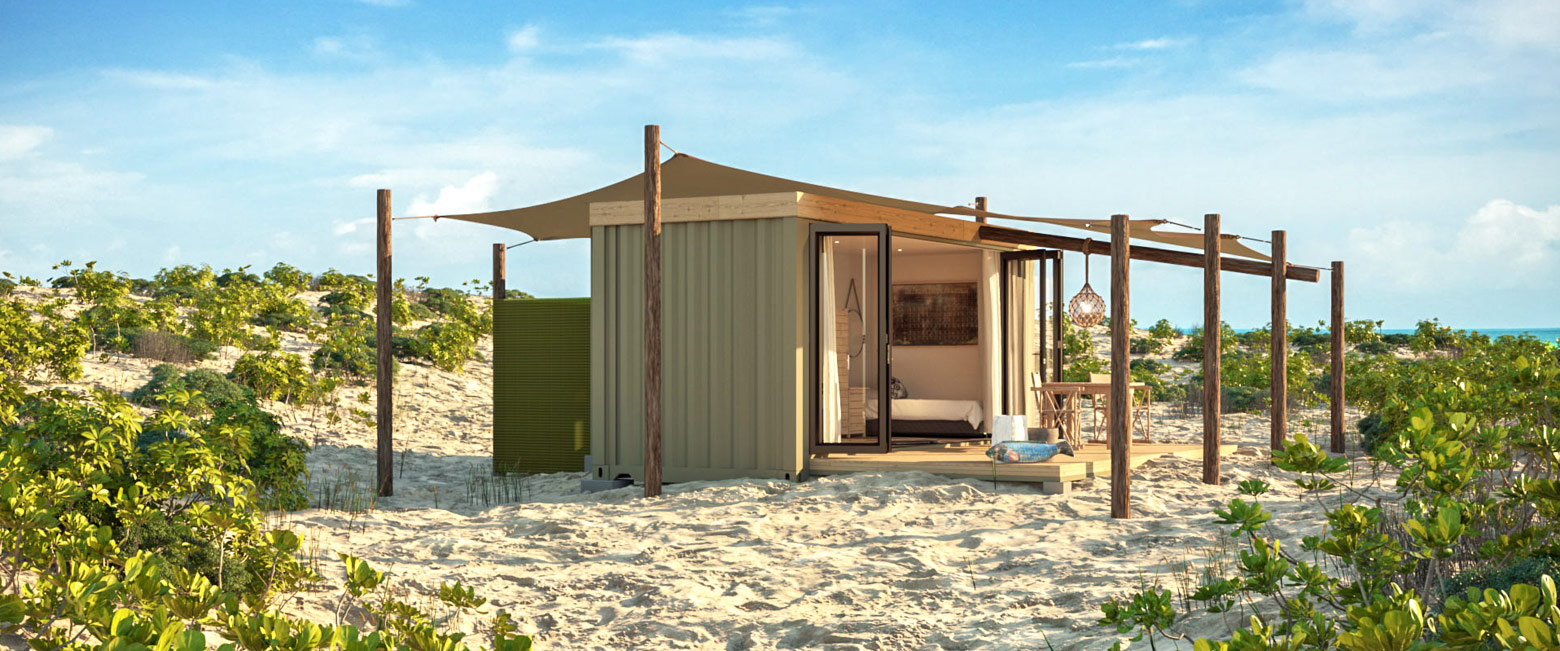 is an extremely remote property in the Seychelles