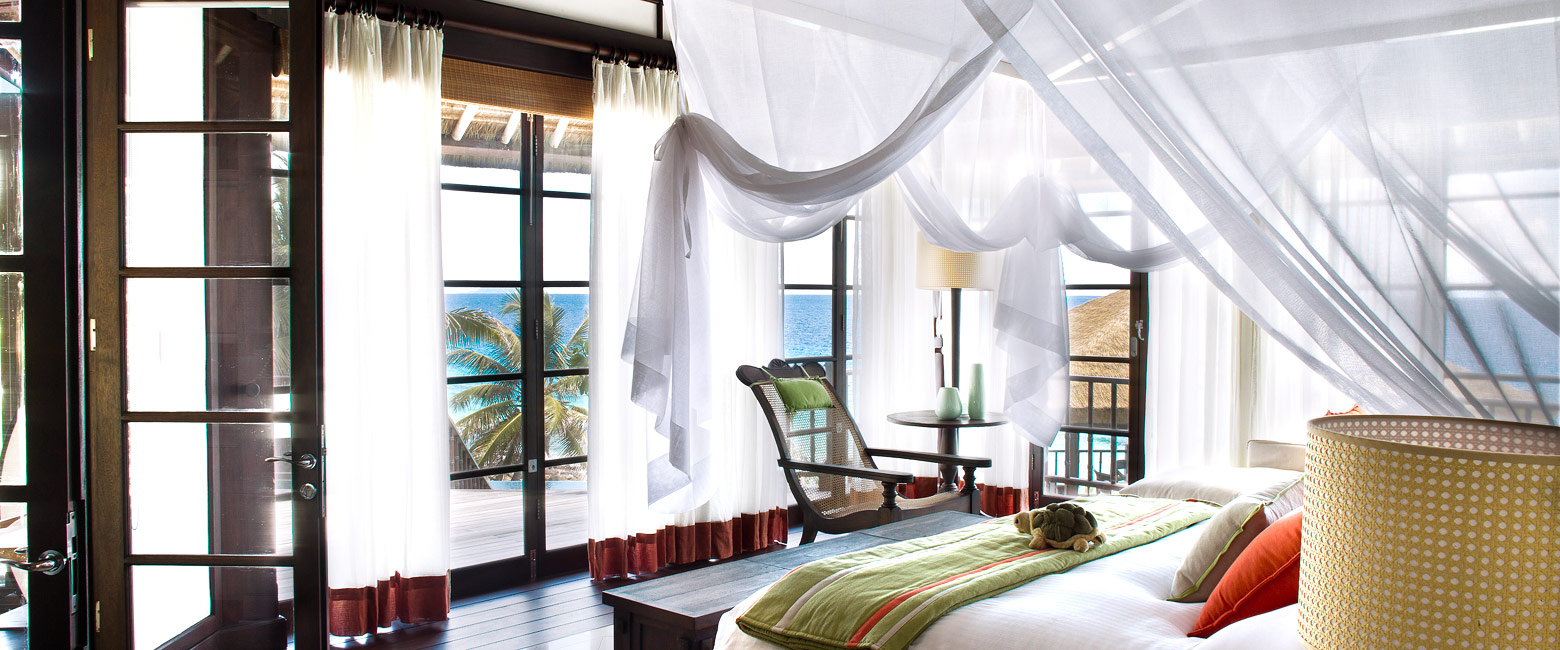 is a stylish upmarket resort in the Seychelles
