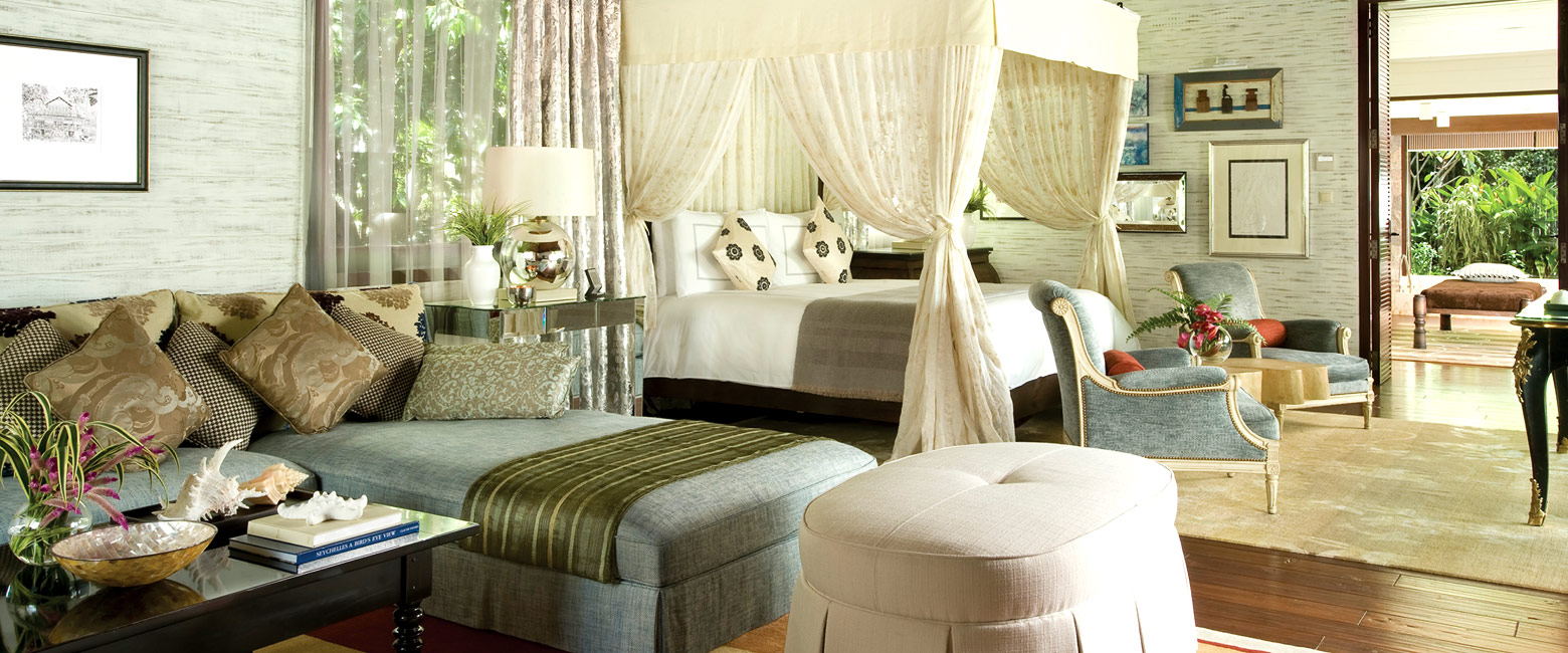 is a large high quality resort in the Seychelles