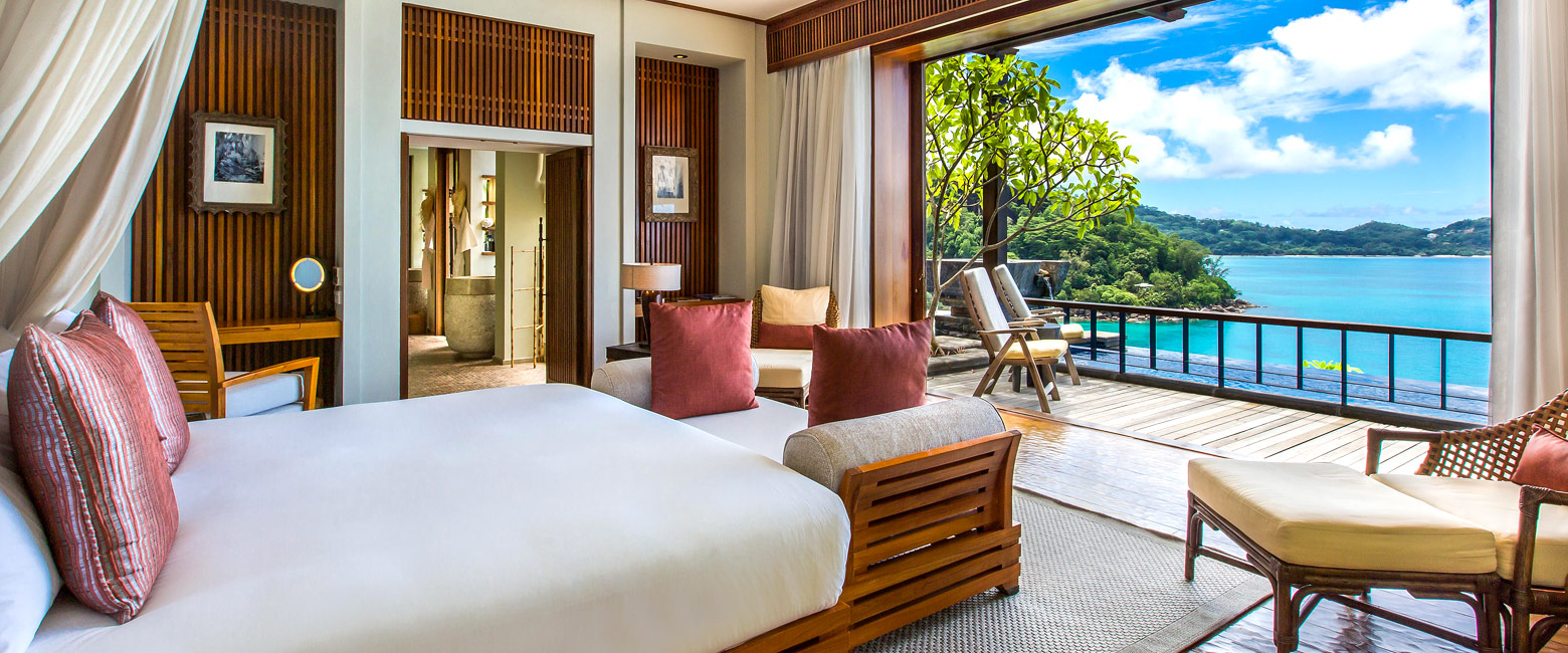 is a small high quality hotel in the Seychelles 