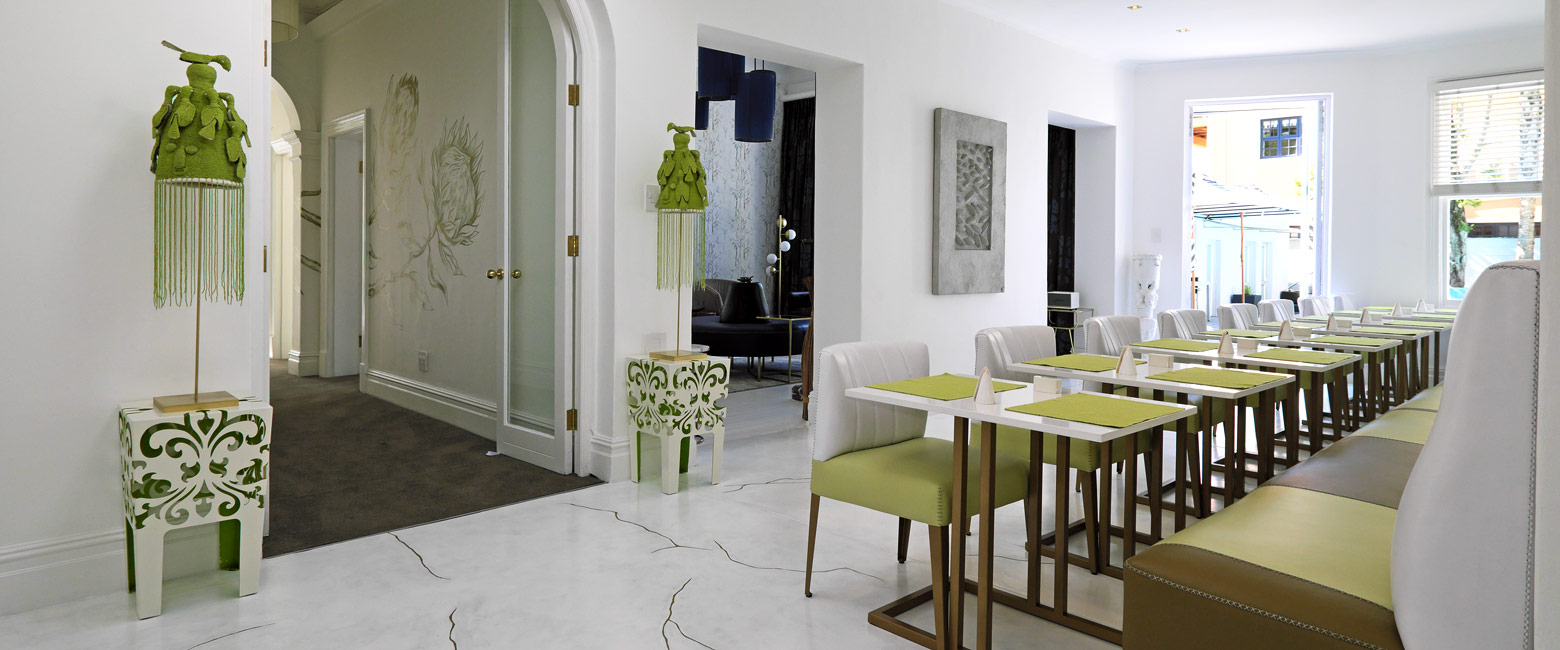 is a modest but stylish exclusive use guest house in the City Bowl of Cape Town