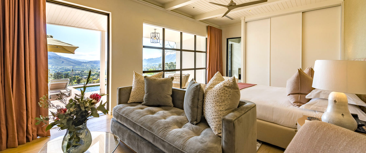 is a boutique wine lodge in the Franschhoek area 
