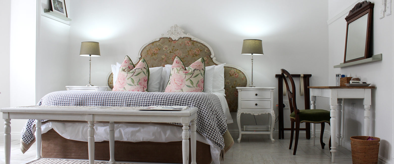 is a modest but pleasant village property in the Franschhoek area of South Africa 