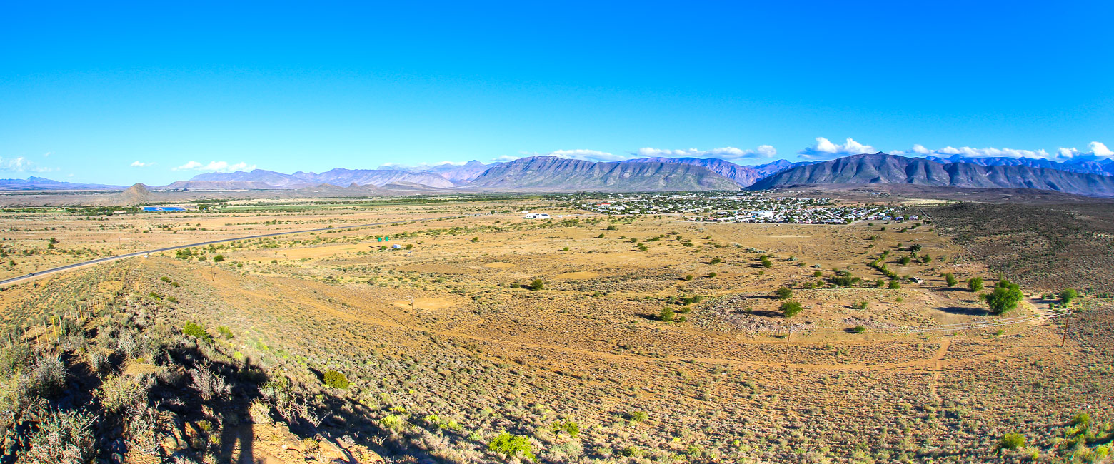 is a vast, arid area in the heart of South Africa
