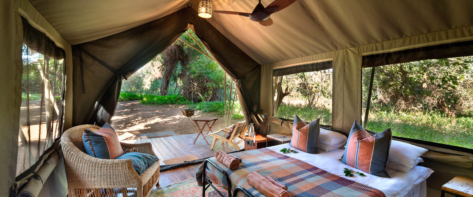 is an outdoorsy basecamp in northern Kruger 