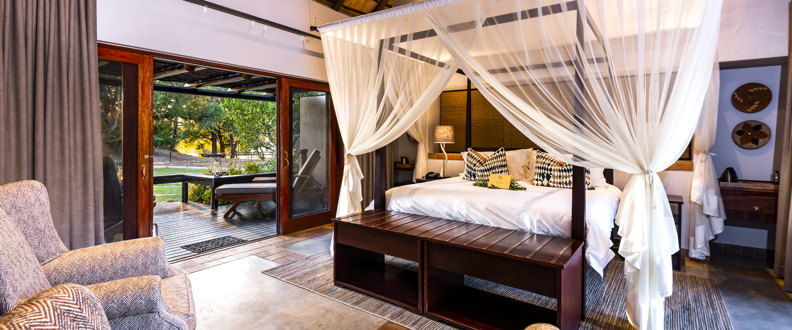 is a very modest and old-fashioned property in the Sabi Sand area of Kruger 