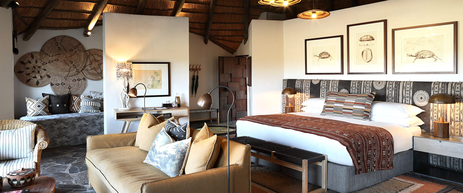is an old-fashioned property in the Sabi Sand area