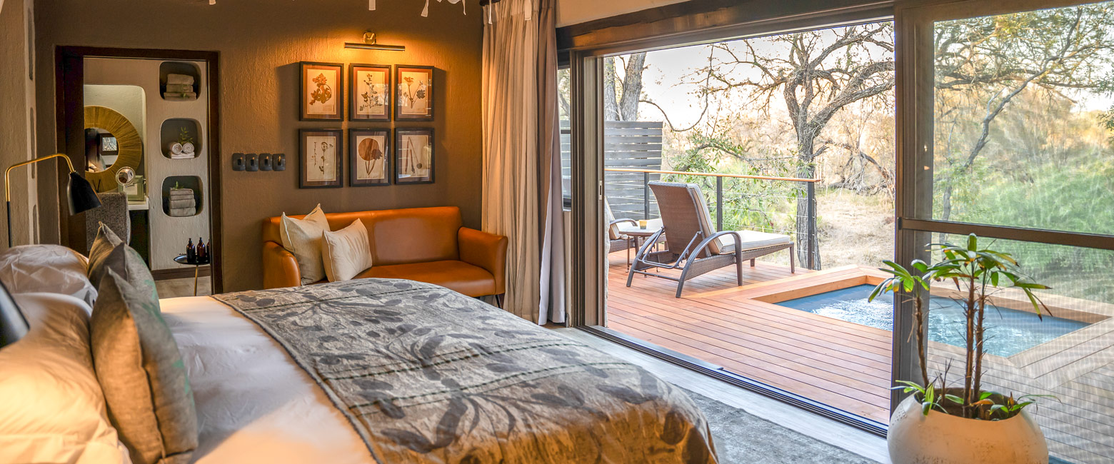 is a relatively upmarket property in the Sabi Sand area of Kruger