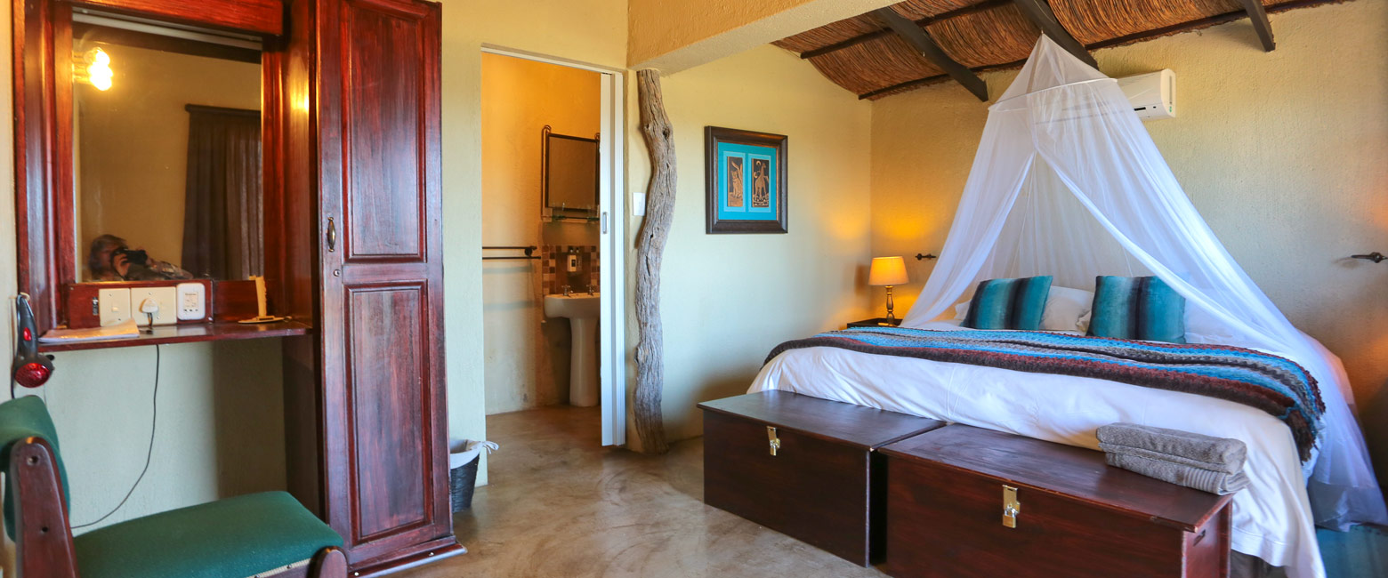 is a very simple and lower cost property in the Sabi Sand area of Kruger