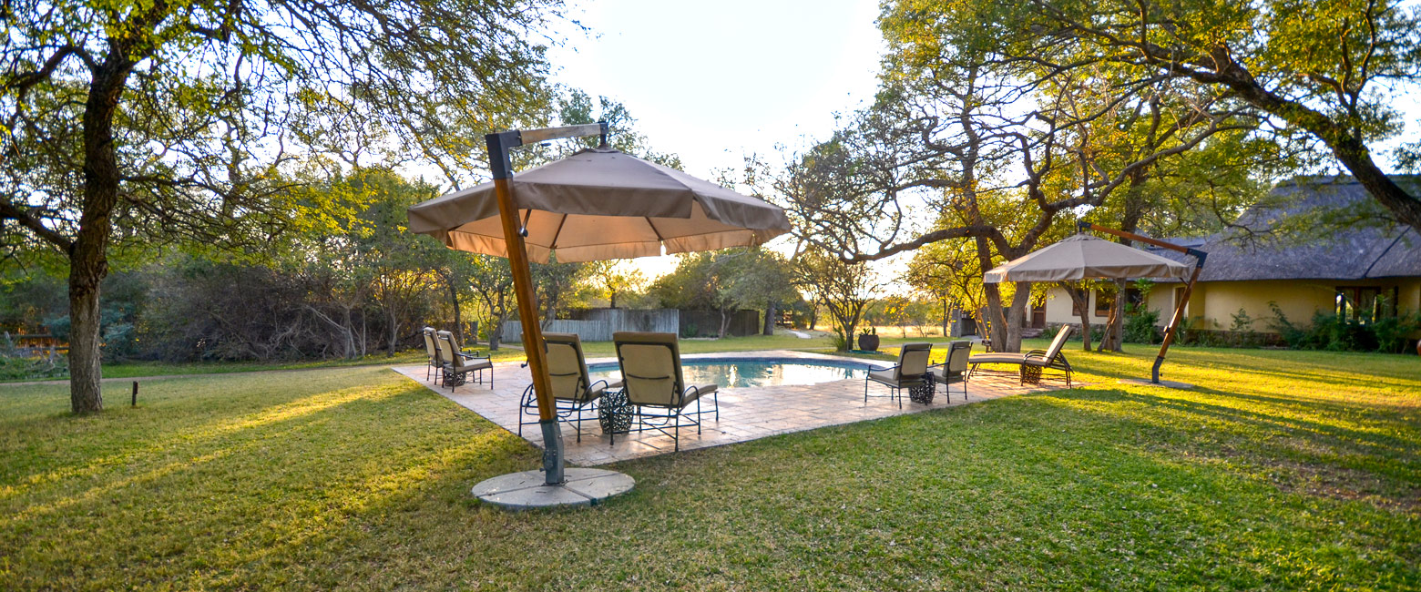 is a small and busy safari area to the west of Kruger