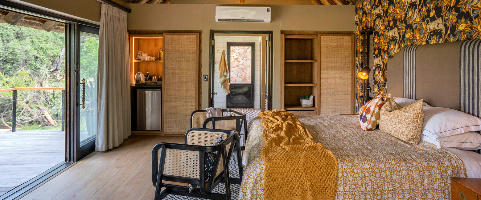 is a pleasant but large mid-range property in the Thornybush Reserve area of Kruger 