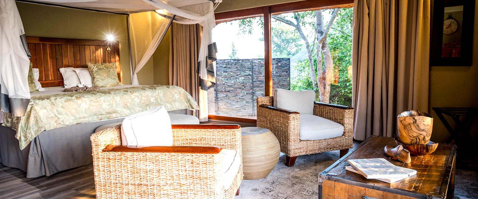 is a mid-range property on the Thornybush Reserve 
