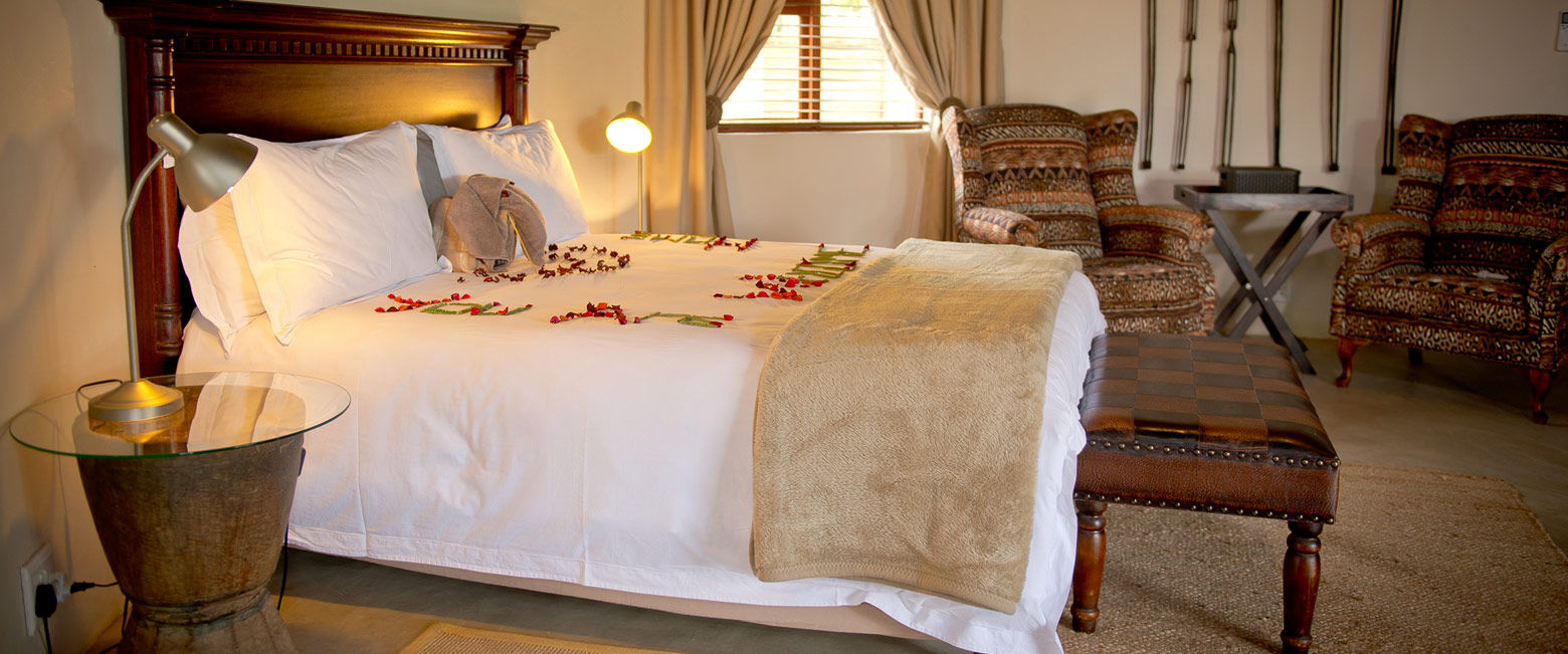 is an exclusive-use property on the Thornybush Reserve 