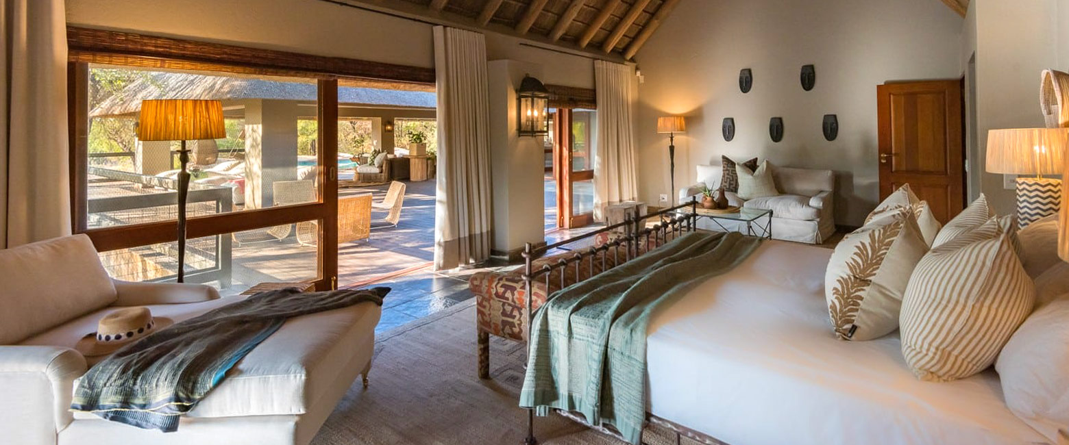 is a two-bedroom lodge in the Timbavati Reserve