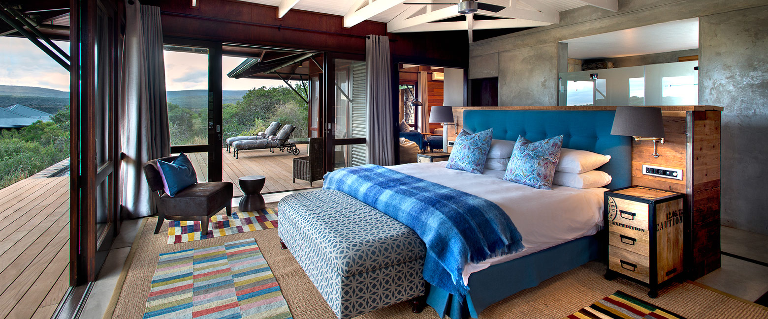 is a chic safari property on the Kwandwe Reserve